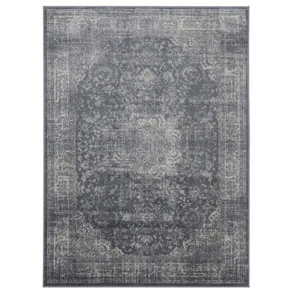 United Weavers Of America United Weavers of America 4000 40090 58 5 ft. 3 in. x 7 ft. 2 in. Clairmont Derna Cream Rectangle Area Rug 4000 40090 58